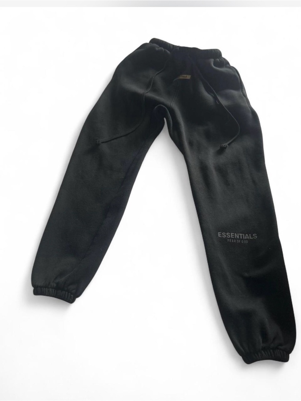Essentials Black Jogger Sweatpants